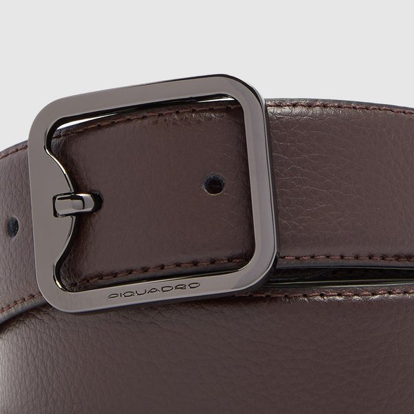 cintura in pelle con fibia ad ardiglione CU7215MOS TM PIQUADRO 