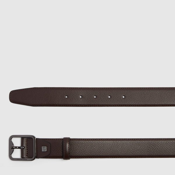 cintura in pelle con fibia ad ardiglione CU7215MOS TM PIQUADRO 