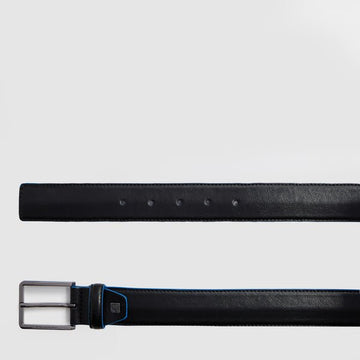 cintura uomo in pelle con fibbia CU7421B2 N PIQUADRO 