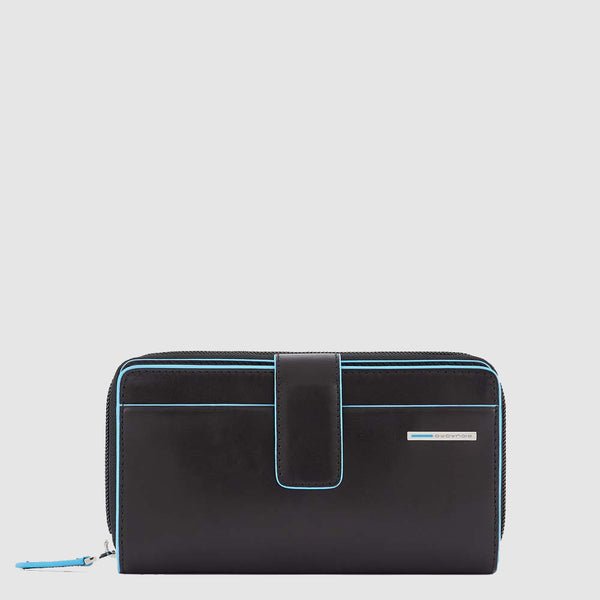 portafogli in pelle donna PD1354B2R N PIQUADRO 