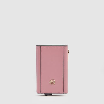 Portacarte donna automatico PP5585W92R RO PIQUADRO 