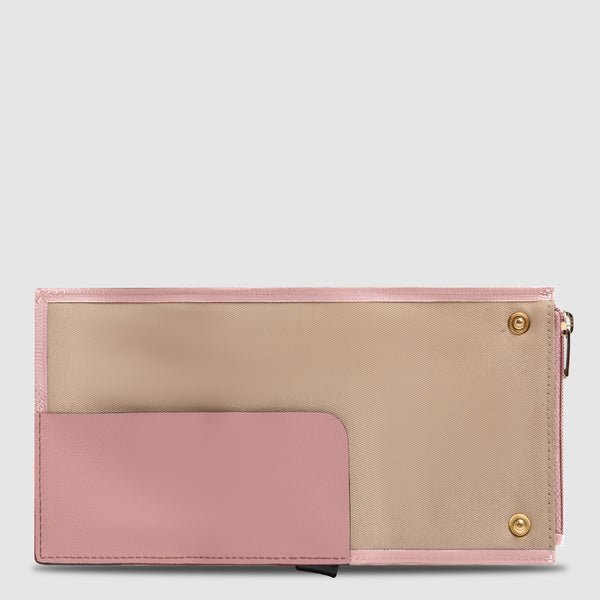 Portacarte donna automatico PP5585W92R RO PIQUADRO 