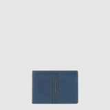 PIQUADRO portafoglio con porta documenti Blu