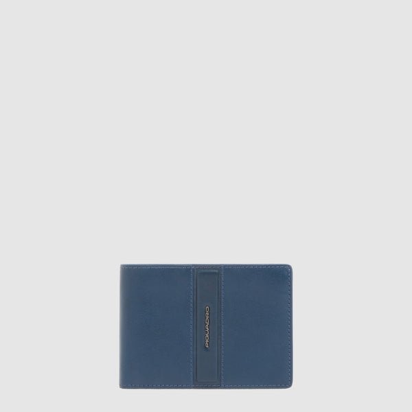 portafoglio con porta documenti PU1392W143R BLU PIQUADRO 