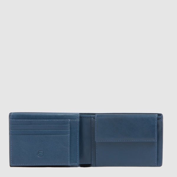portafoglio con porta documenti PU1392W143R BLU PIQUADRO 