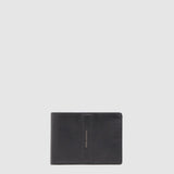 PIQUADRO portafoglio con porta documenti Nero