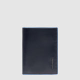 PIQUADRO portafoglio verticale Blu