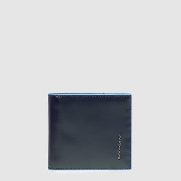 portafoglio con ferma banconote PU1666B2R BLU2 PIQUADRO 