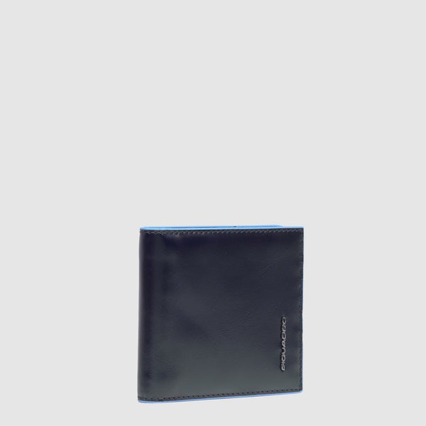 portafoglio con ferma banconote PU1666B2R BLU2 PIQUADRO 
