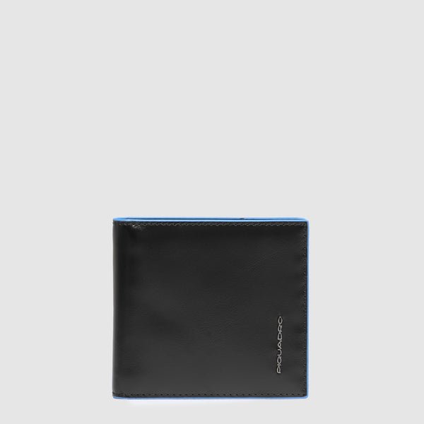 portafoglio con ferma banconote PU1666B2R N PIQUADRO 