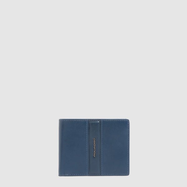 portafoglio victor con porta monete PU4188W143R BLU PIQUADRO 
