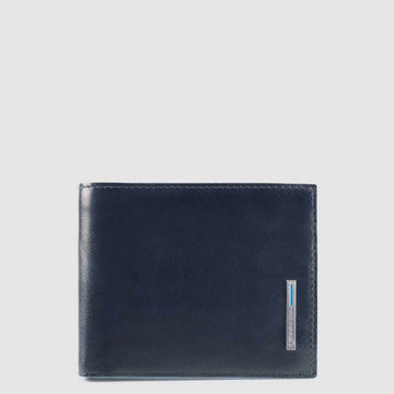 portafoglio b2 con volantino PU4518B2R BLU2 PIQUADRO 