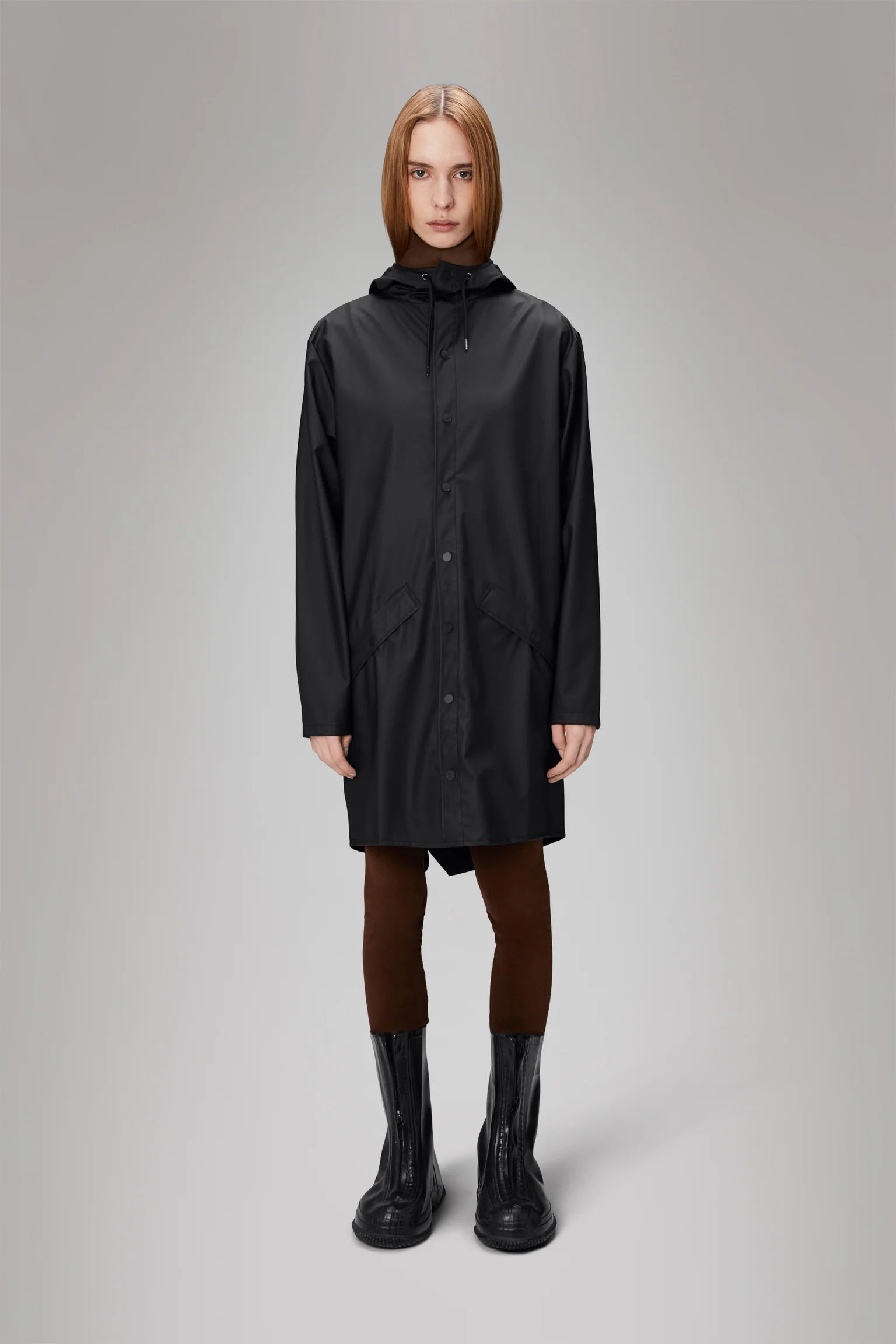 impermabile long jacket 12020 BLACK RAINS 