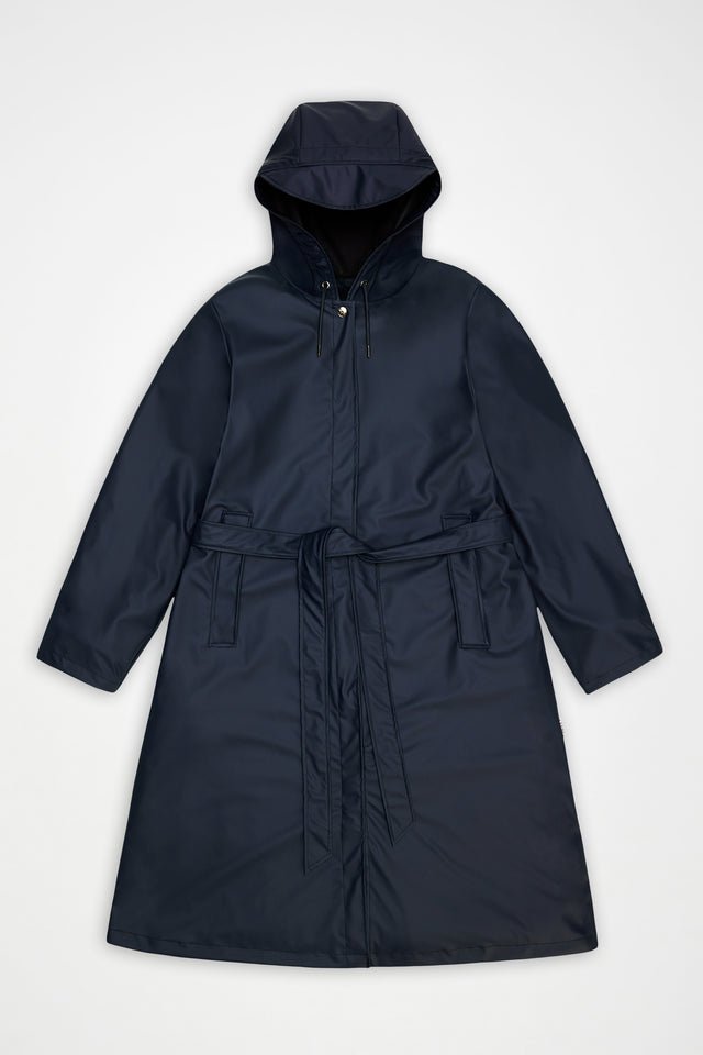 Impermeabile a-line longer 12040 NAVY RAINS 