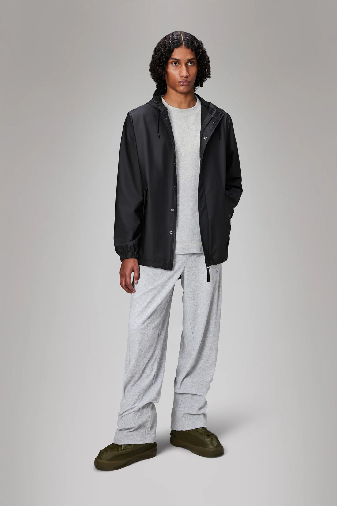 Fishtail jacket impermeabile 18010 BLACK RAINS 