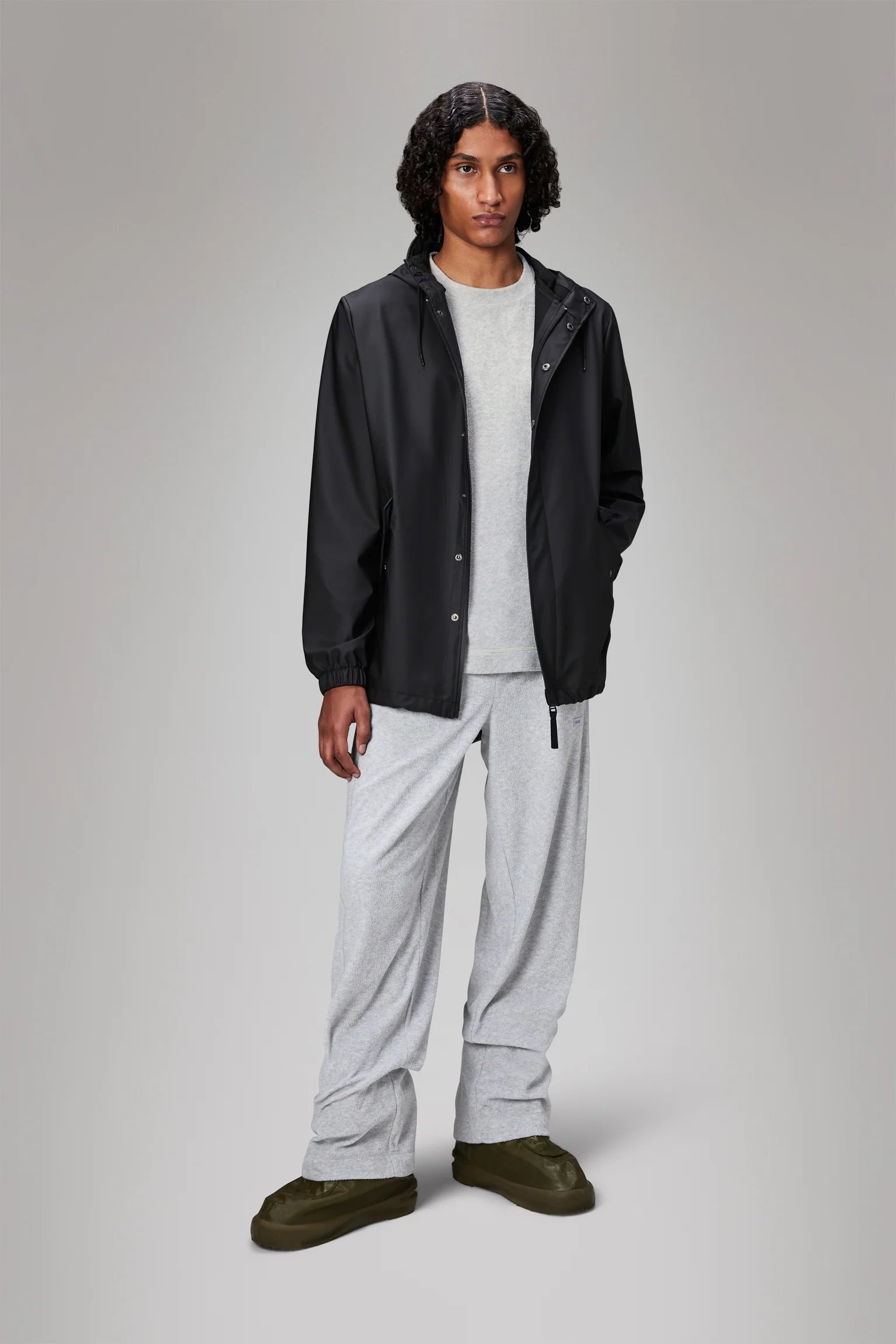 Fishtail jacket impermeabile 18010 BLACK RAINS 