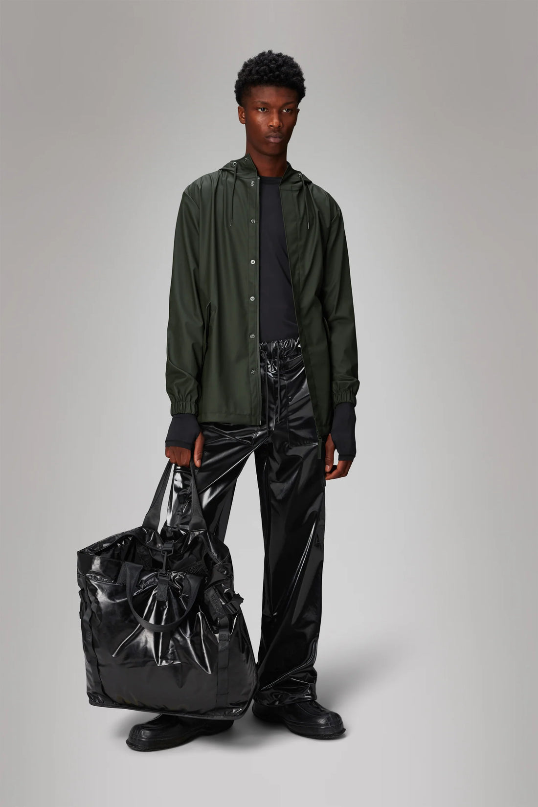 Fishtail jacket impermeabile 18010 GREEN RAINS 