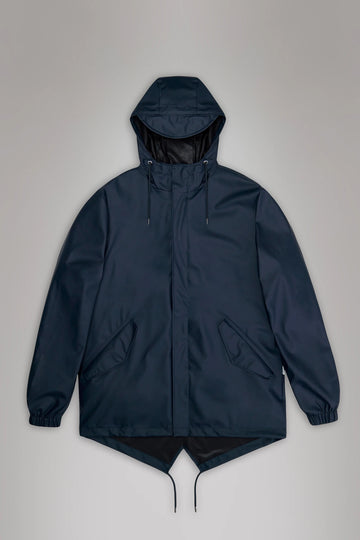 Fishtail jacket impermeabile 18010 NAVY RAINS 