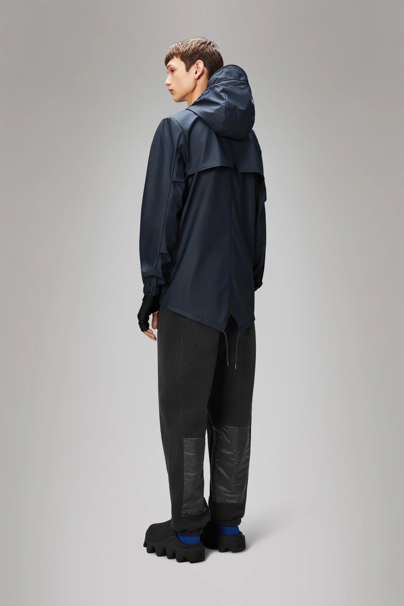 Fishtail jacket impermeabile 18010 NAVY RAINS 