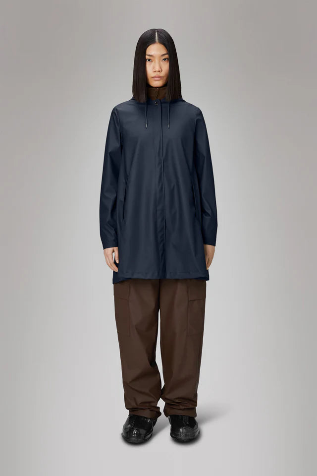a-line-jacket 18050 NAVY RAINS 
