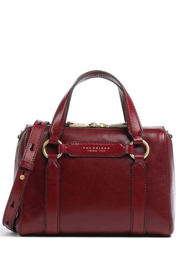 borsa a mano in pelle laura 04181601 01A THE BRIDGE 
