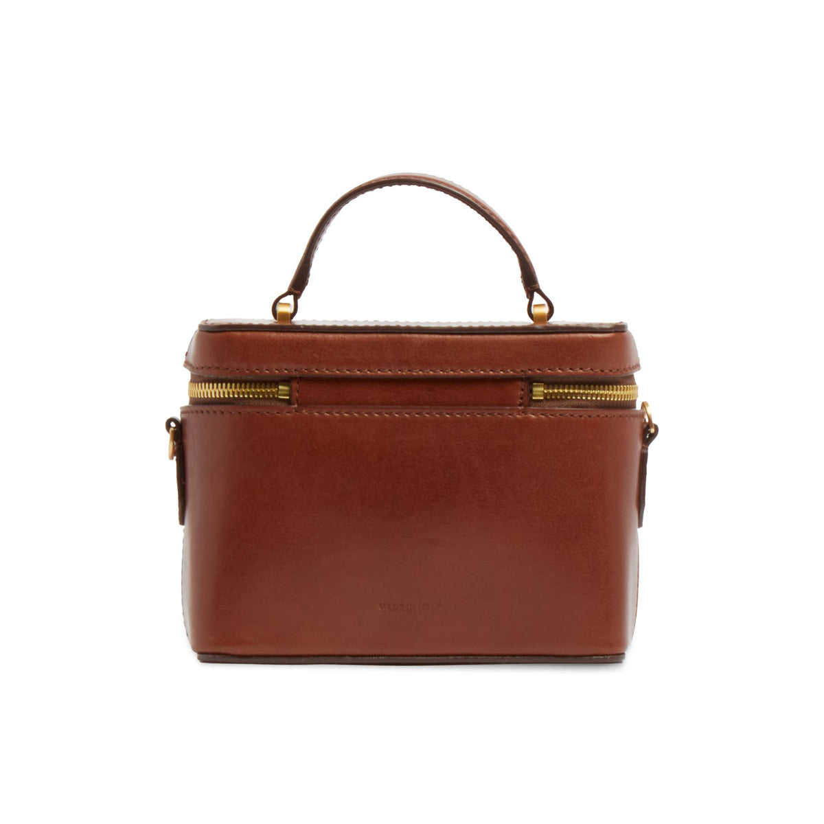 bauletto in pelle con tracolla 04540601 14 THE BRIDGE 