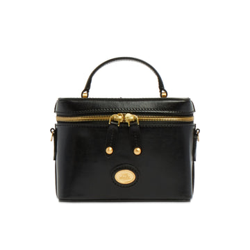 bauletto in pelle con tracolla 04540601 30 THE BRIDGE 