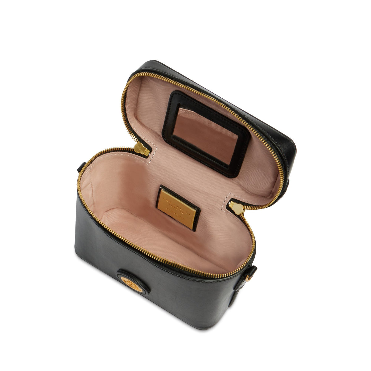 bauletto in pelle con tracolla 04540601 30 THE BRIDGE 