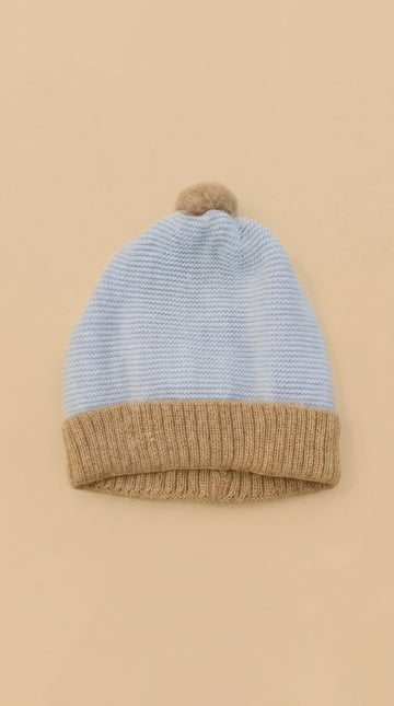 cappellino in lana 603 CIELO CORDA BABY LORD 