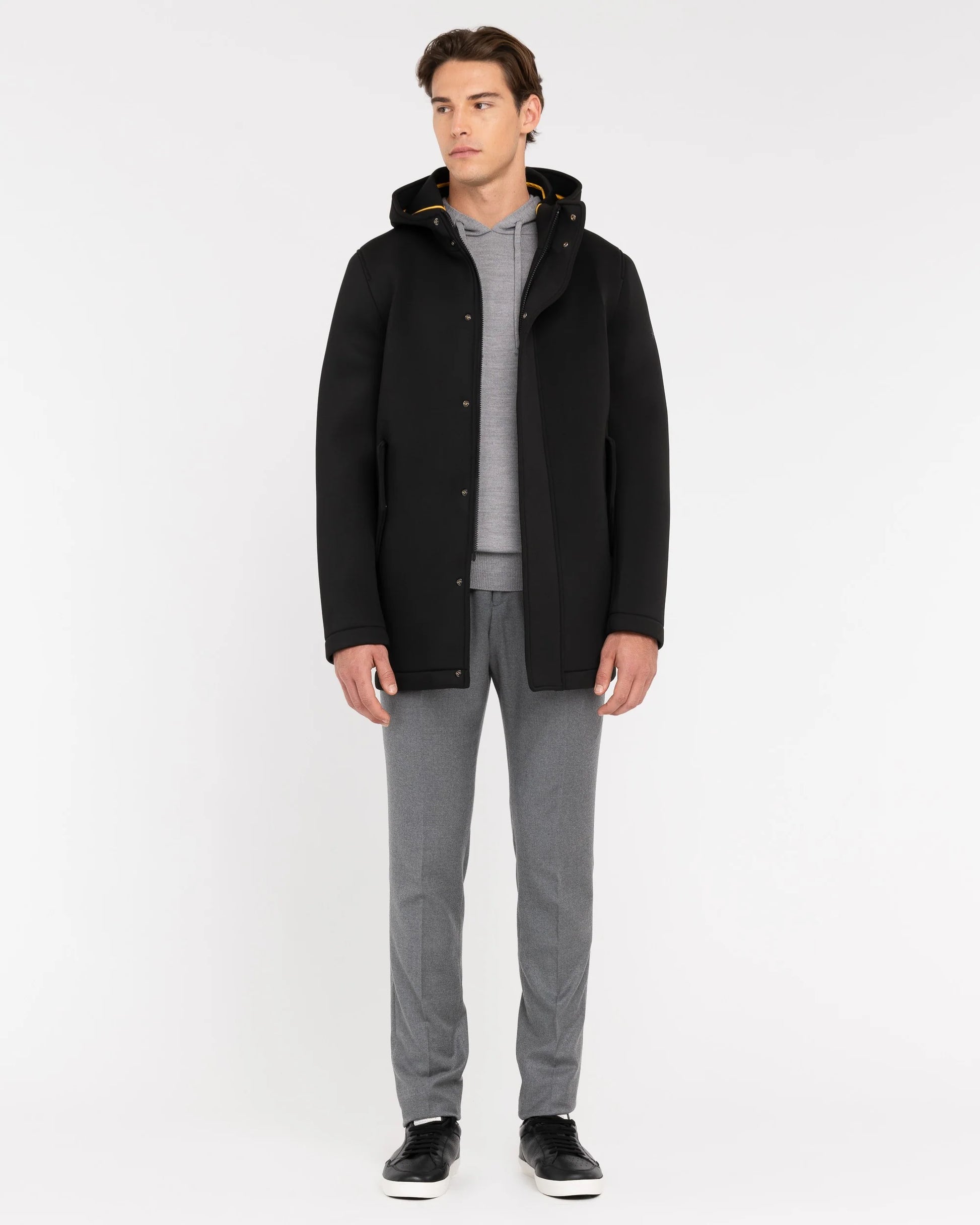 Cappotto imbottito in tessuto tecnico 3732H8427C 243921 99 MANUEL RITZ 