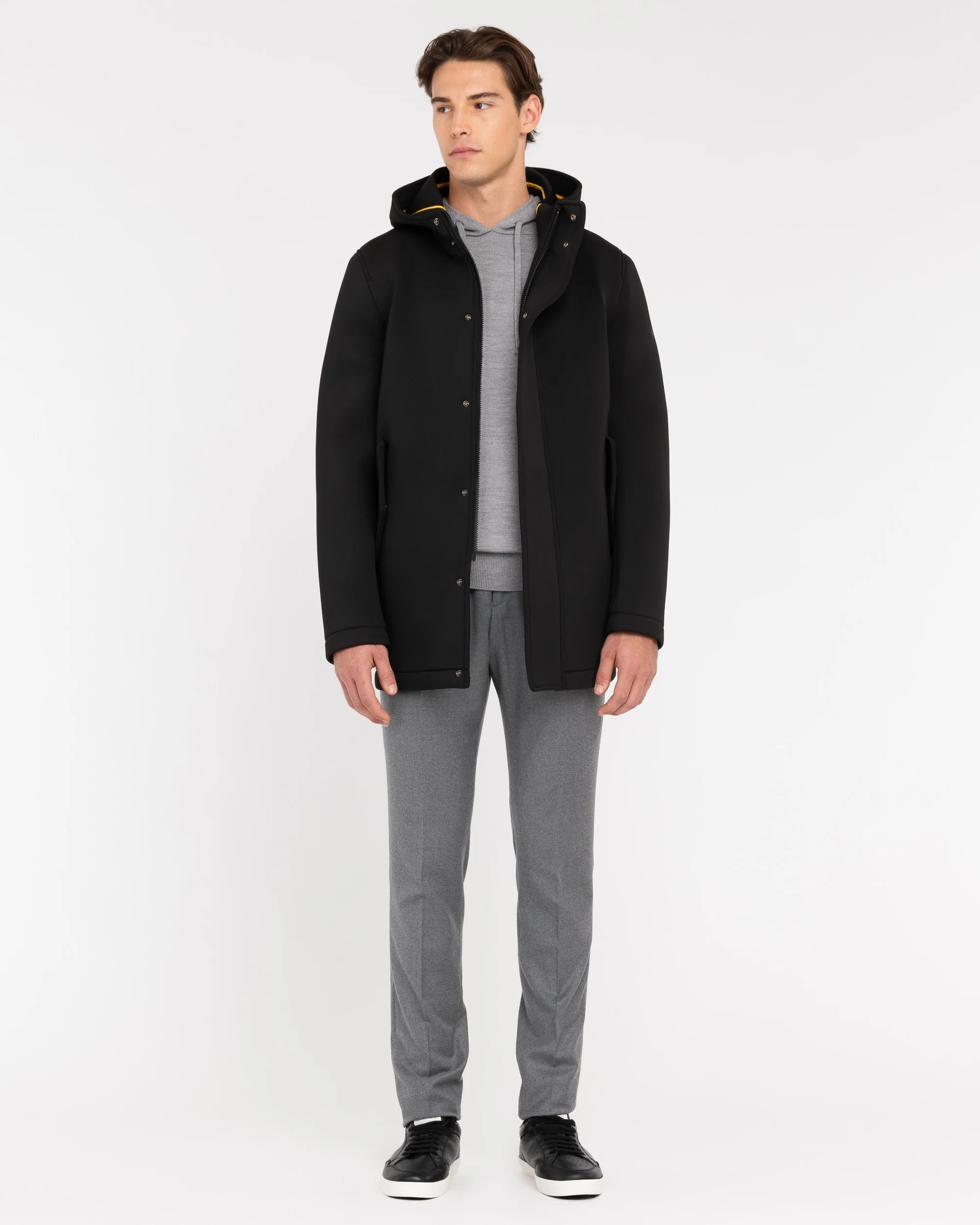 Cappotto imbottito in tessuto tecnico 3732H8427C 243921 99 MANUEL RITZ 