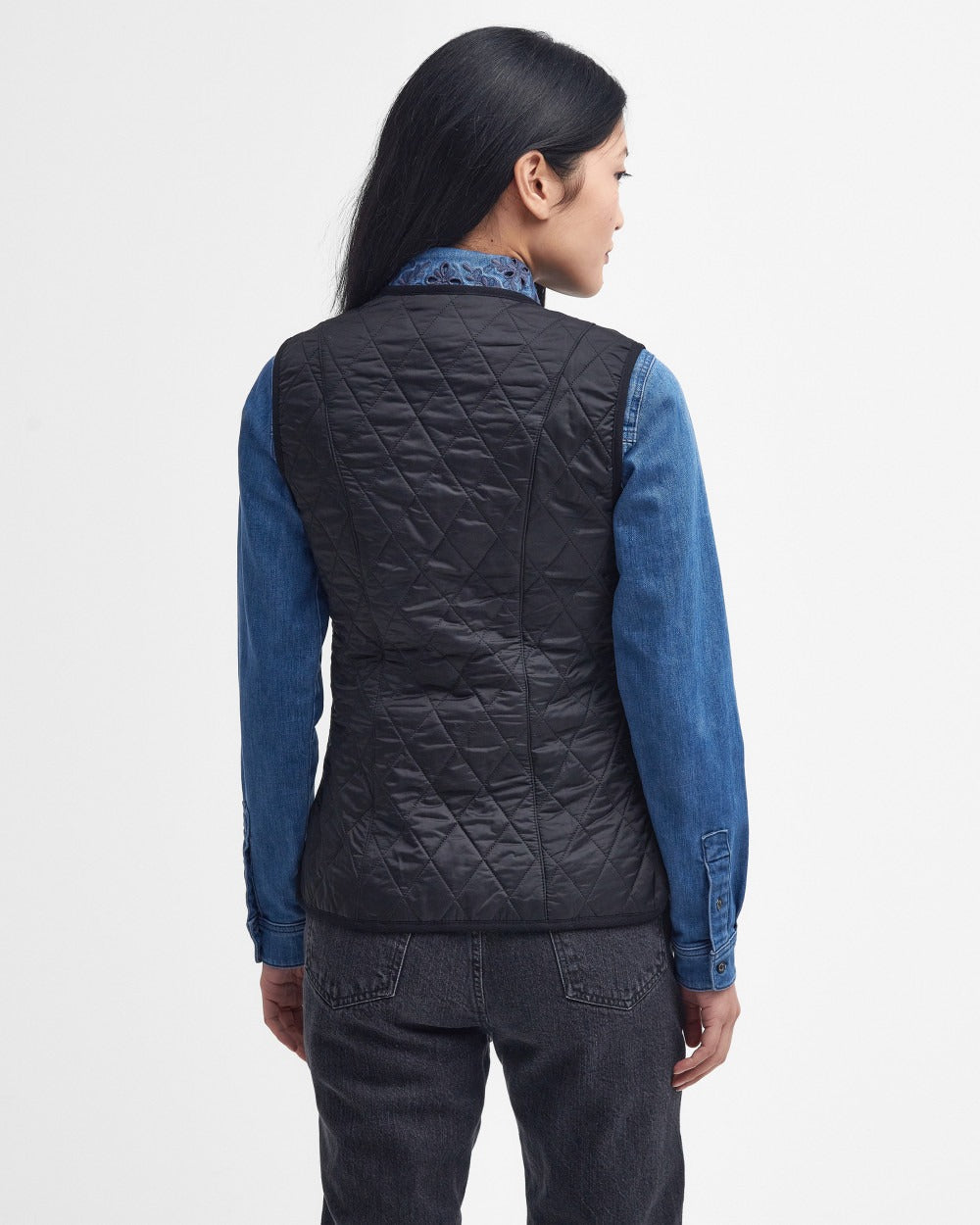 gilet in pile betty LLI0003 LLI BK11 BARBOUR 