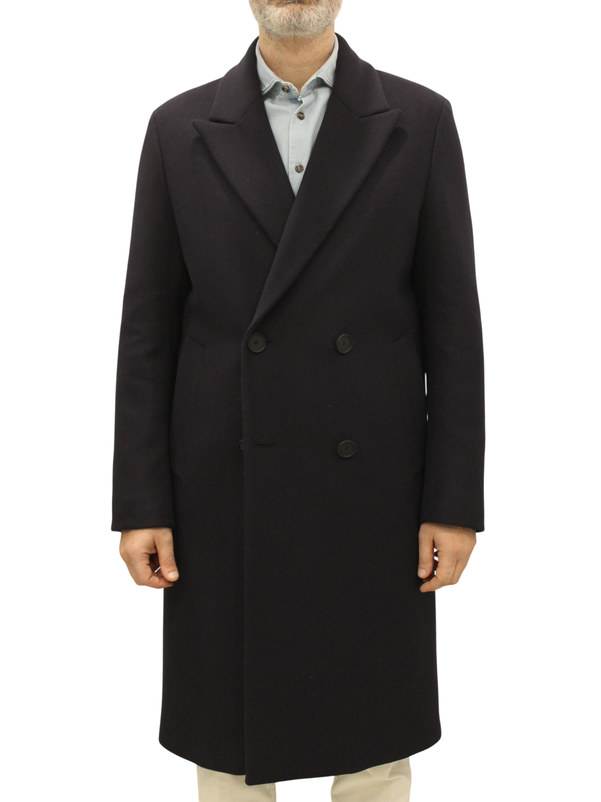 cappotto doppiopetto in lana 3932C4001 253697 89 MANUEL RITZ 