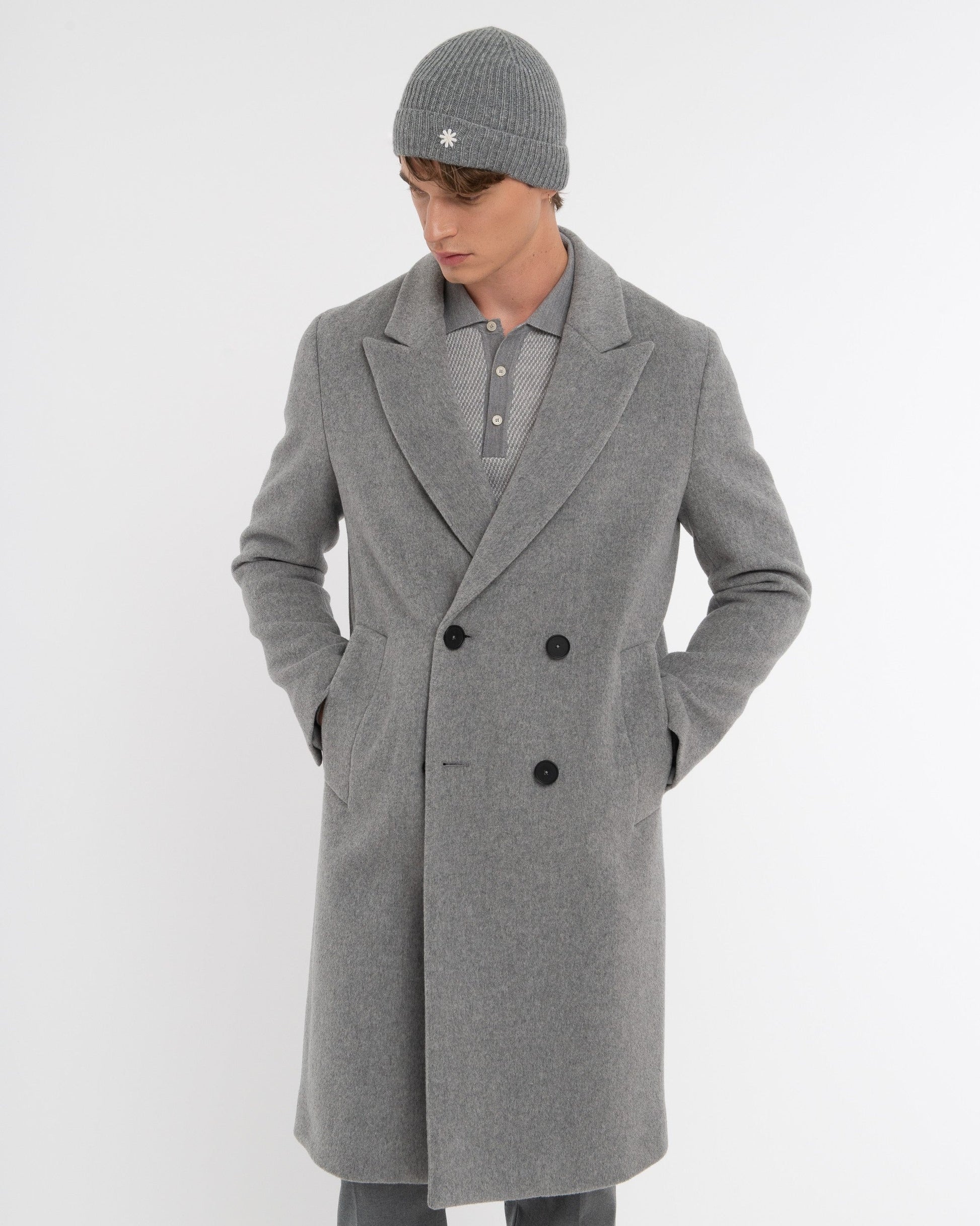cappotto doppiopetto in lana 3932C4001 253697 96 MANUEL RITZ 