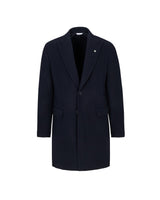 MANUEL RITZ cappotto nuvola misto lana Blu
