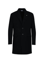 MANUEL RITZ cappotto nuvola misto lana Nero