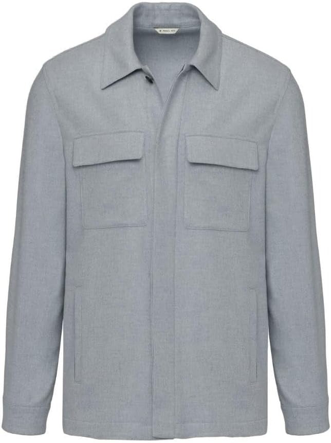 giacca overshirt in flanella di lana 3932G2441X 253600 96 MANUEL RITZ 