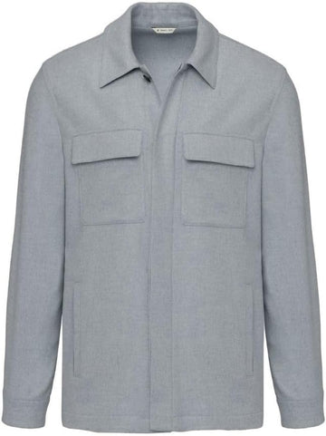 giacca overshirt in flanella di lana 3932G2441X 253600 96 MANUEL RITZ 