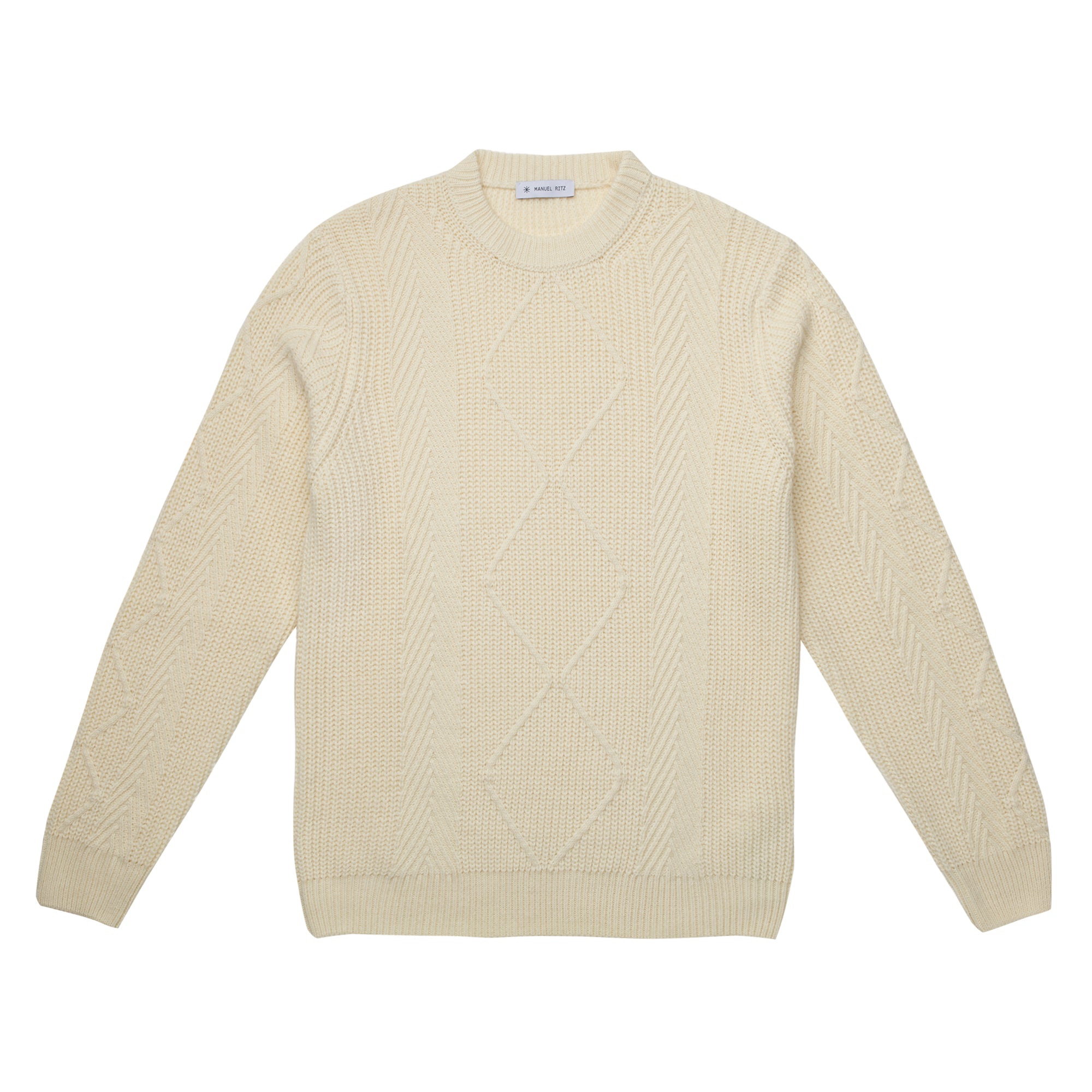 maglione a costine inglesi 3932M529 253810 02 MANUEL RITZ 