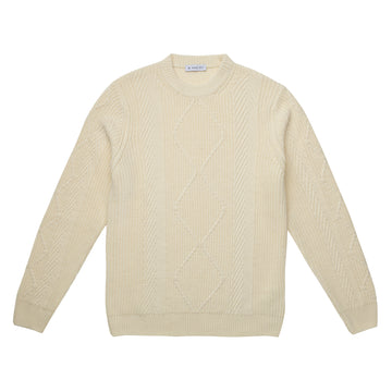 maglione a costine inglesi 3932M529 253810 02 MANUEL RITZ 