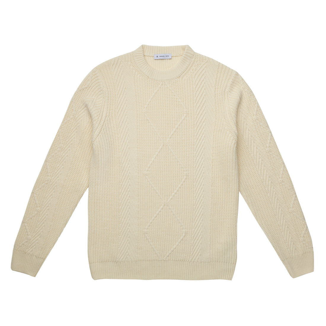 maglione a costine inglesi 3932M529 253810 02 MANUEL RITZ 