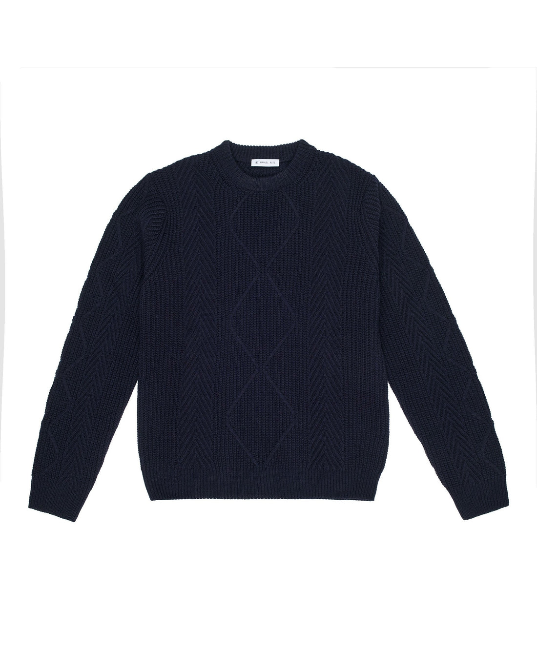maglione a costine inglesi 3932M529 253810 89 MANUEL RITZ 