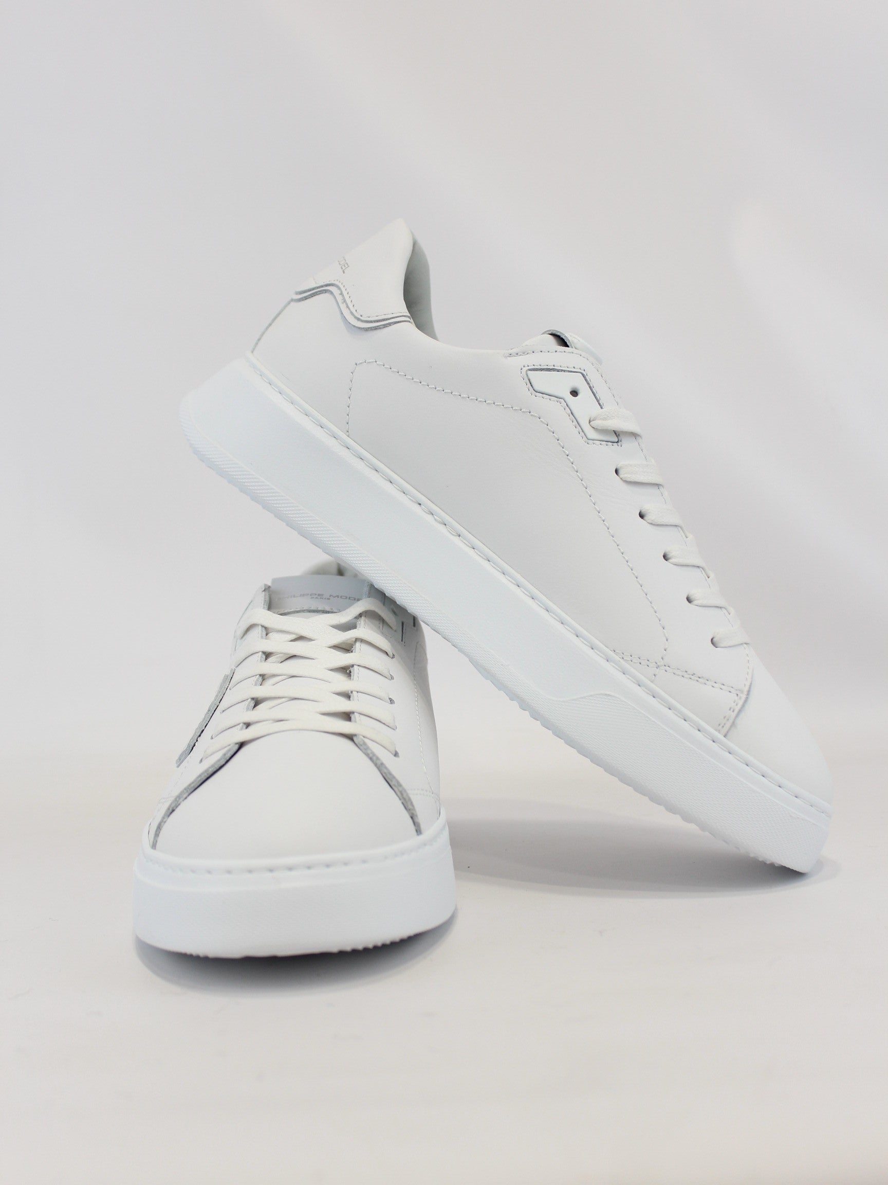 sneakers con logo in pelle BTLU V001 PHILIPPE MODEL 