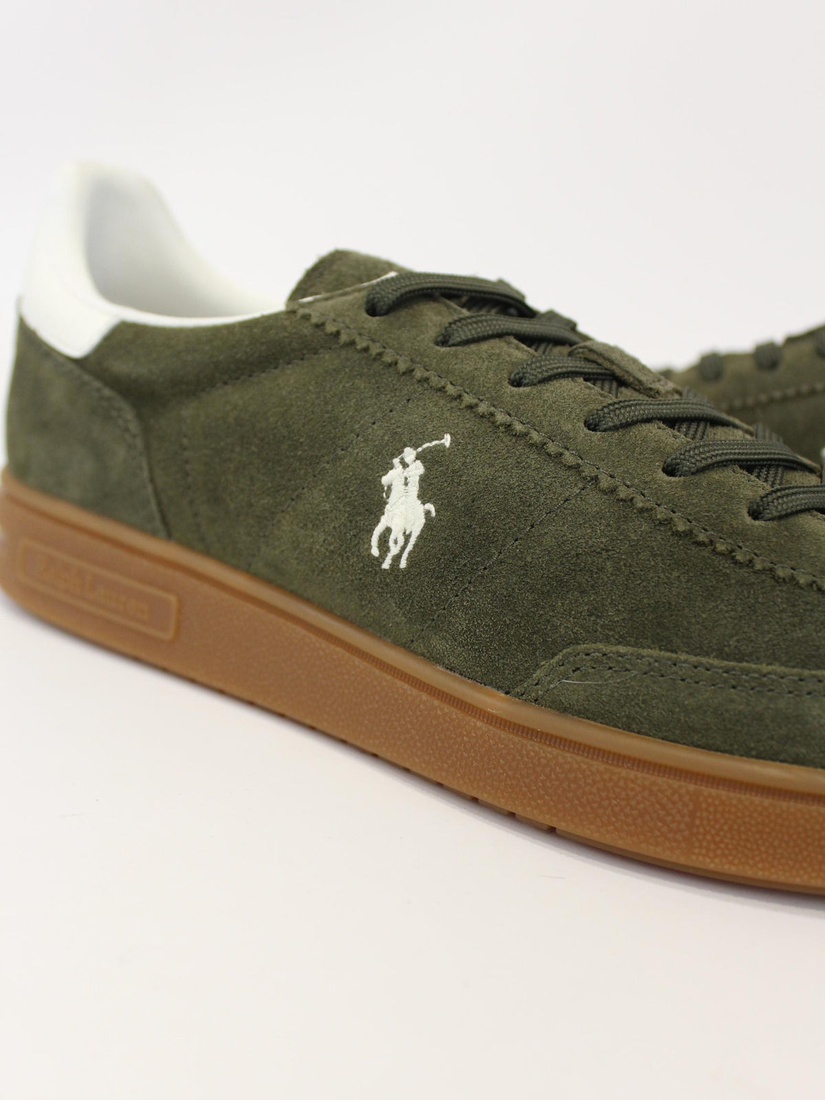 sneakers in camoscio bedford 809-967889 001 RALPH LAUREN POLO 