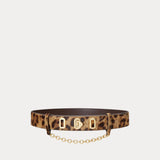 LAUREN RALPH LAUREN cintura con chiusura a scatto Maculato