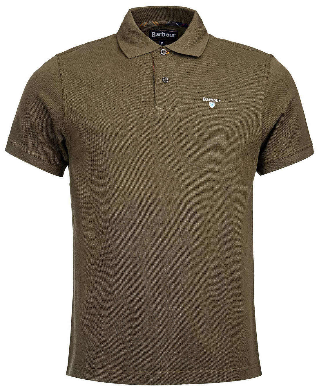 Polo con logo ricamato MML0012 OL51 BARBOUR 