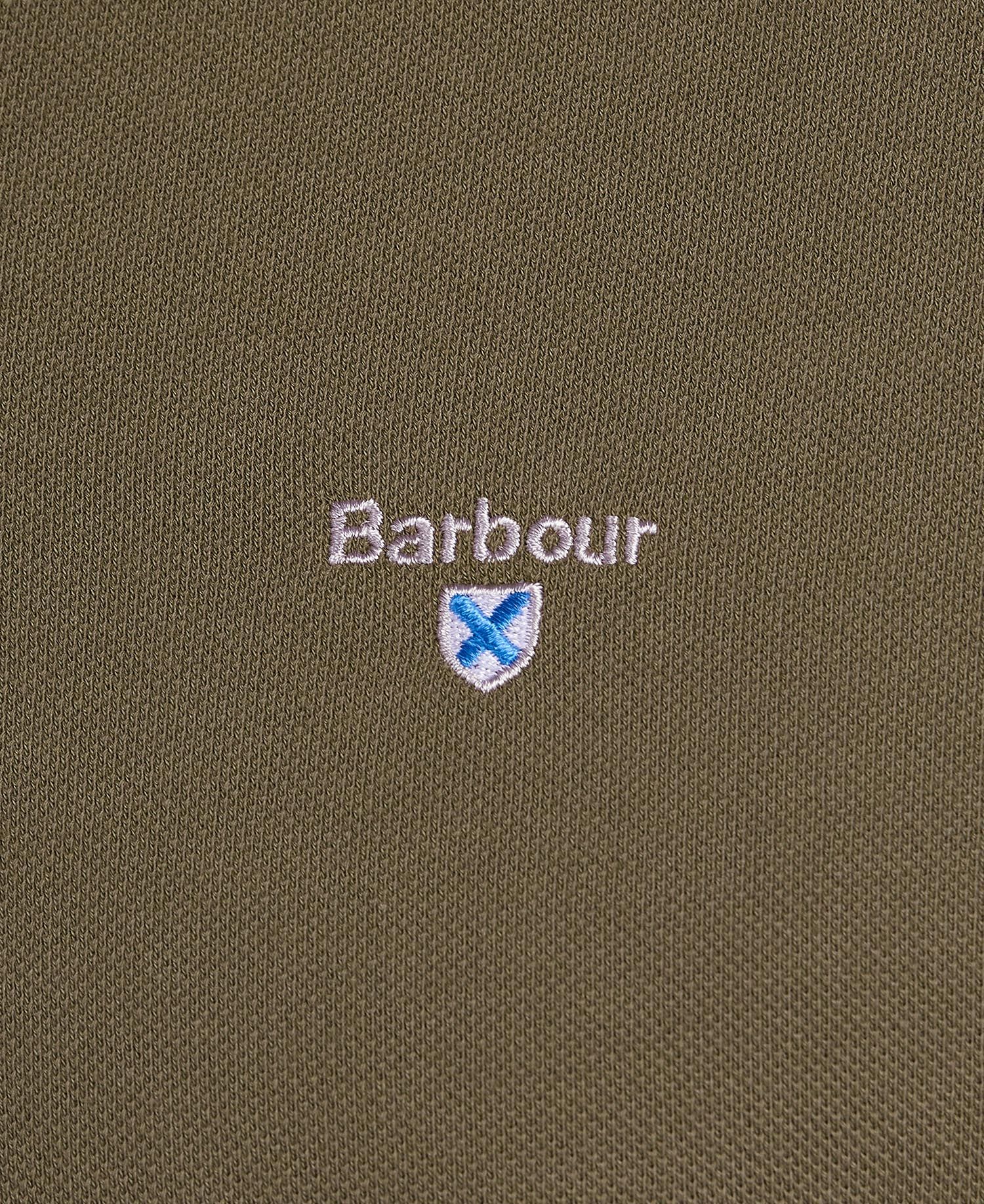 Polo con logo ricamato MML0012 OL51 BARBOUR 