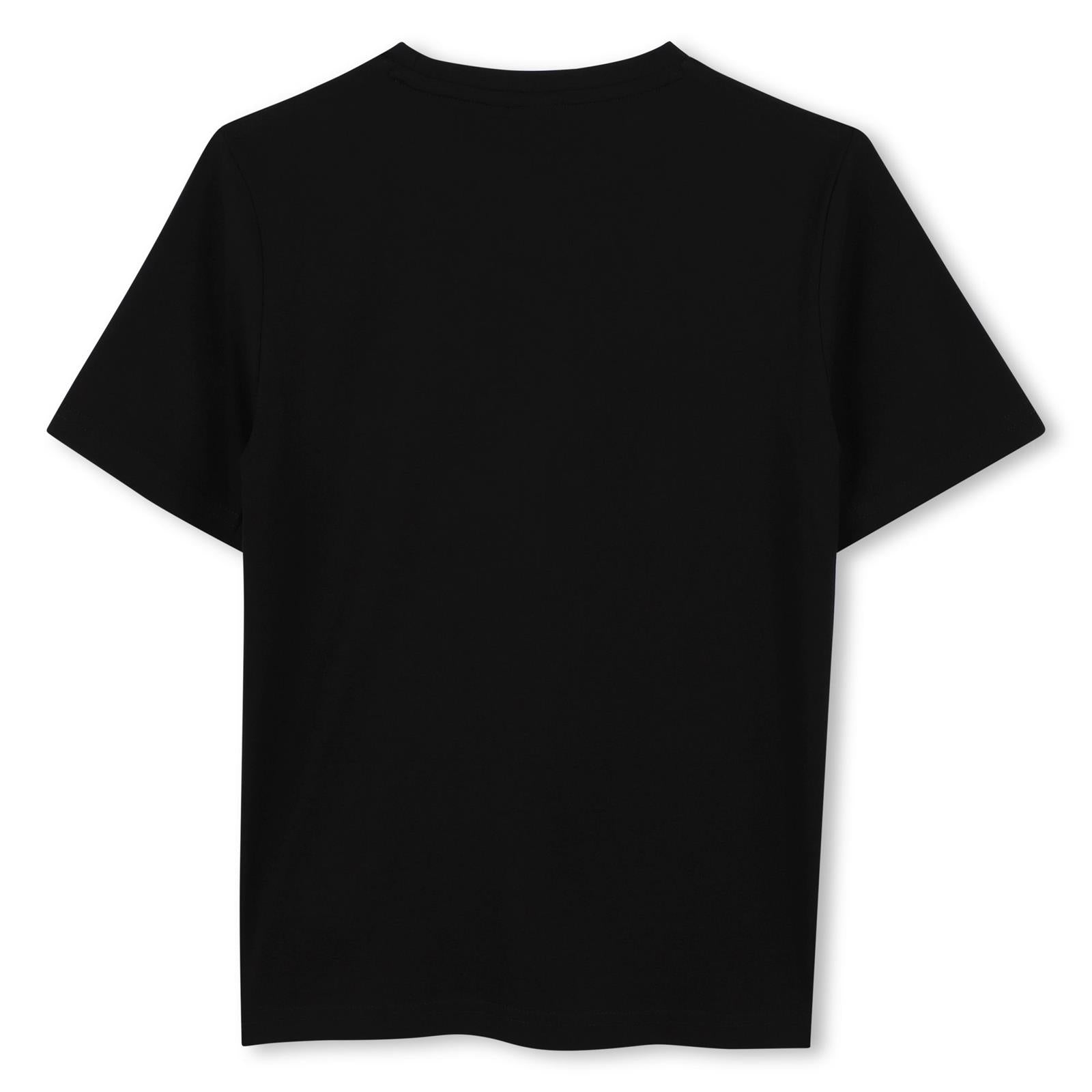 t-shirt mini logo petto J25P23 09B BOSS 