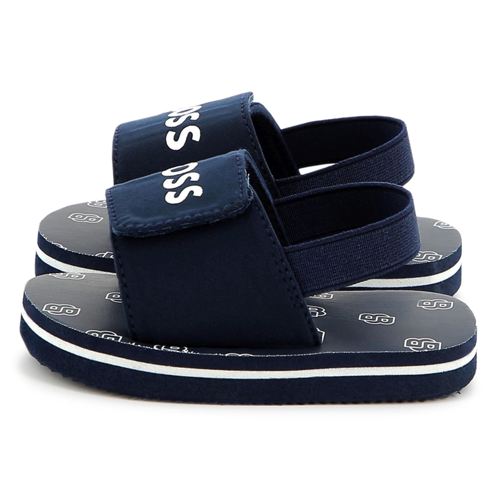 sandalo con fascia elastica J52156 849 BOSS 