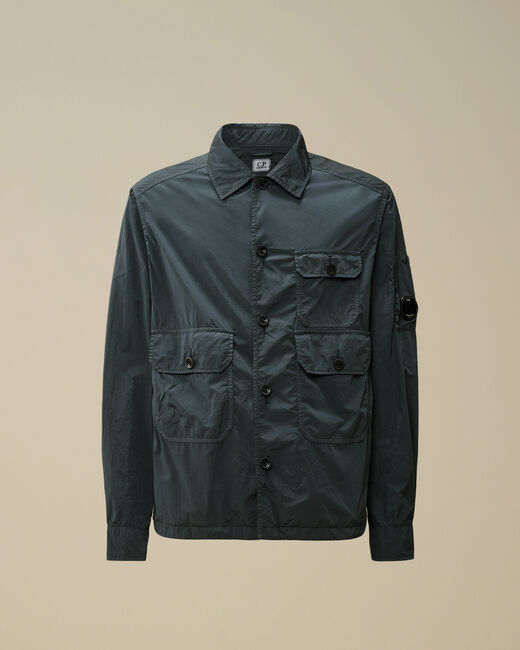 camicia con bottoni chrome r 18CMOS013A 005904G 891 CP COMPANY 